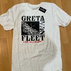 Greta van fleet hot topic t-shirt NWT